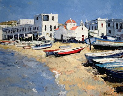 La chiesa di Mykonos da Renee Theobald